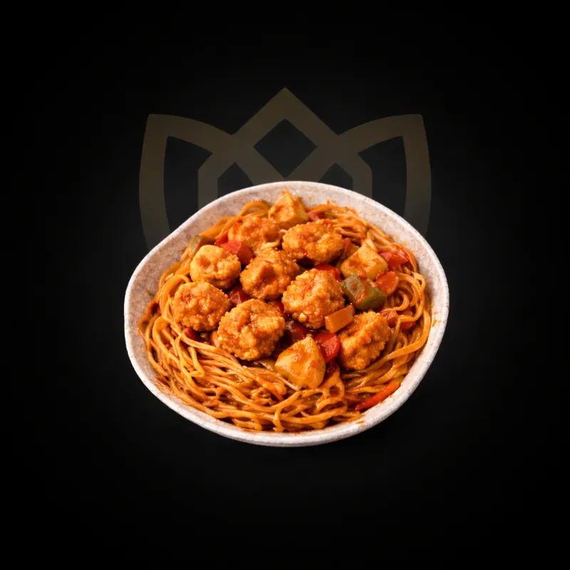 CHICKEN SWEET & SOUR NOODLES