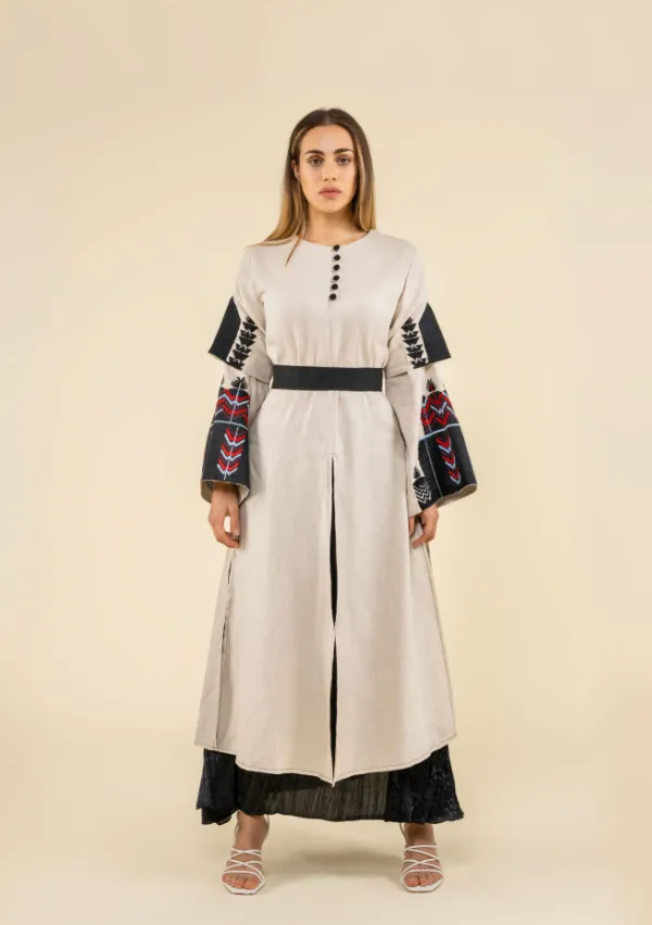 embroidery kaftan