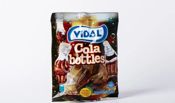 Vidal Cola Bottles 100G