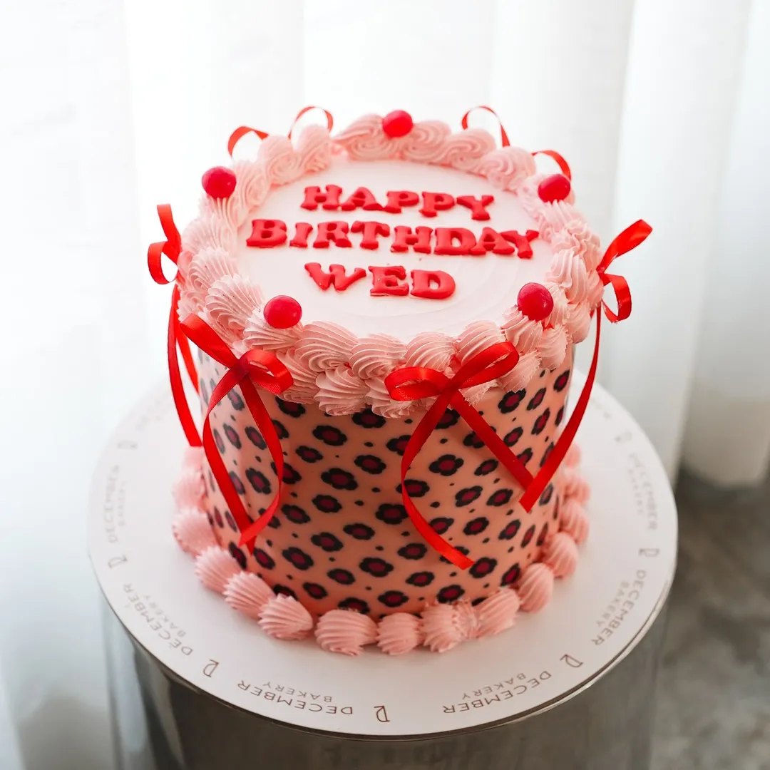 Pink Leopard Bir thday Cake 🎀🐆