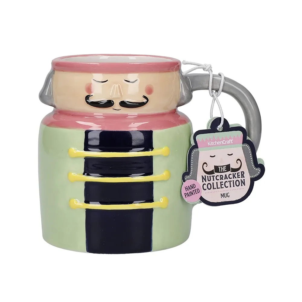 Nutcracker Shaped Mug
