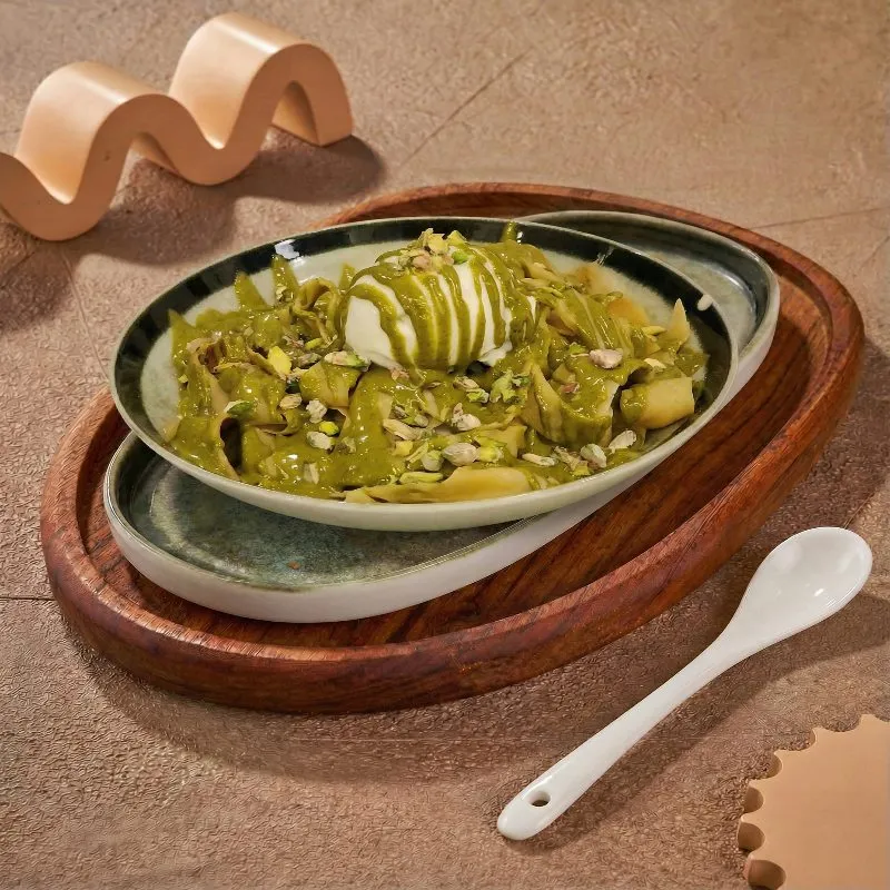 Fettuccicni Crepe Pistachio