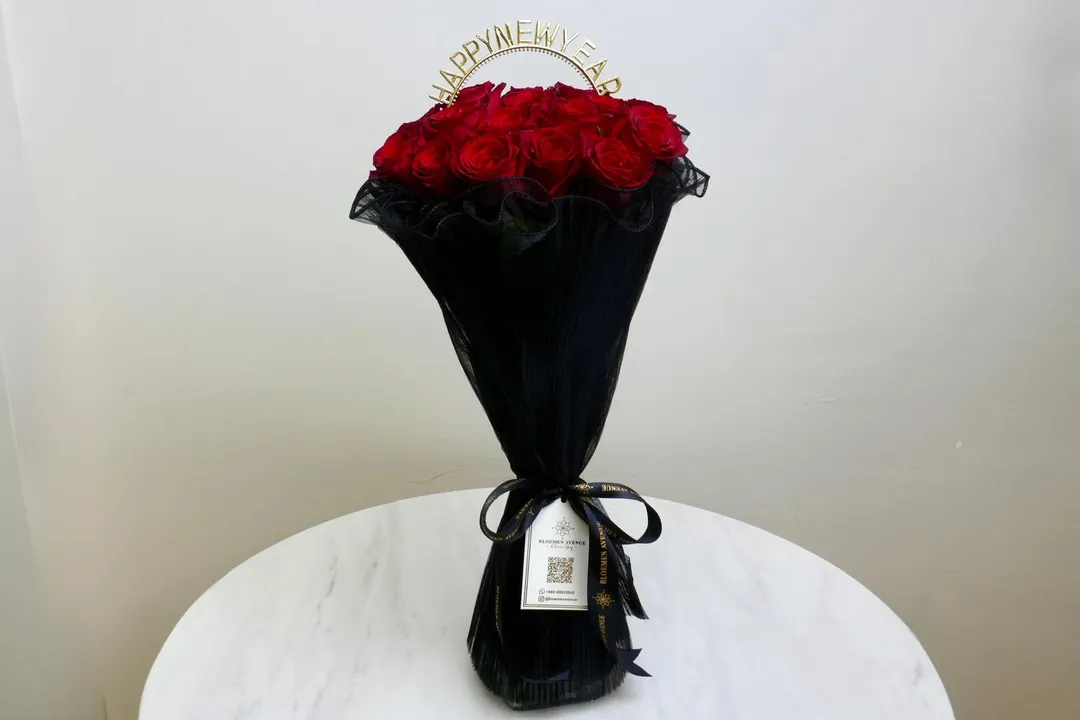 New Year Red Bouquet H28