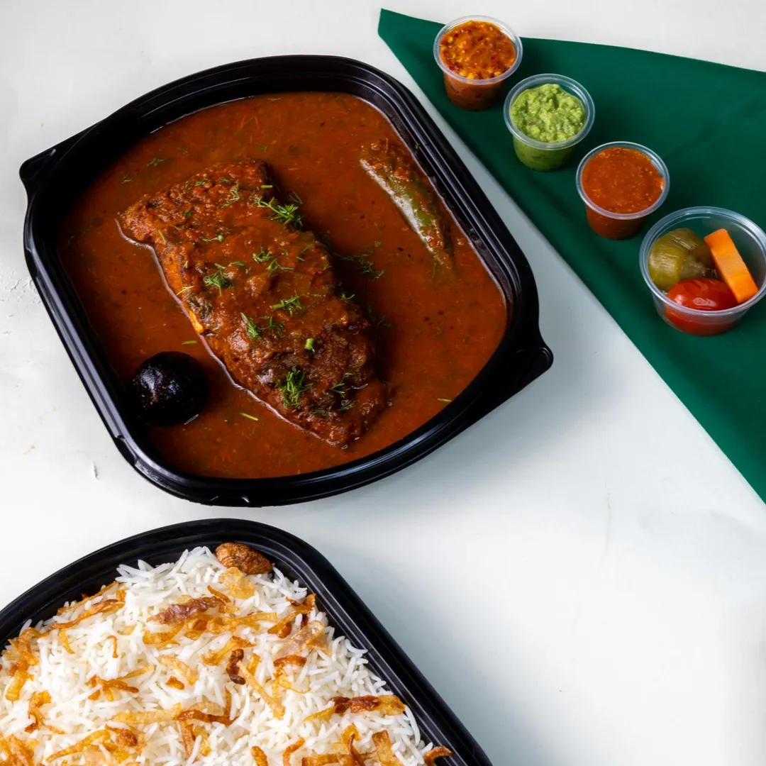 Marag Hamor With White Rice