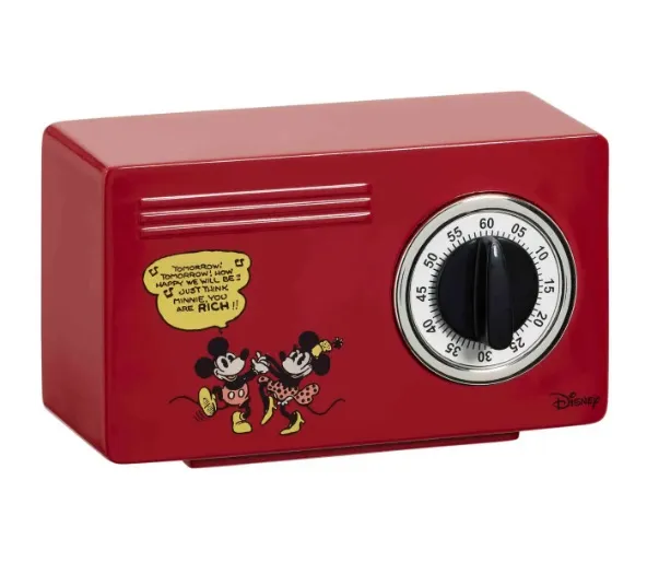Mickey & Minnie Retro Kitchen Timer