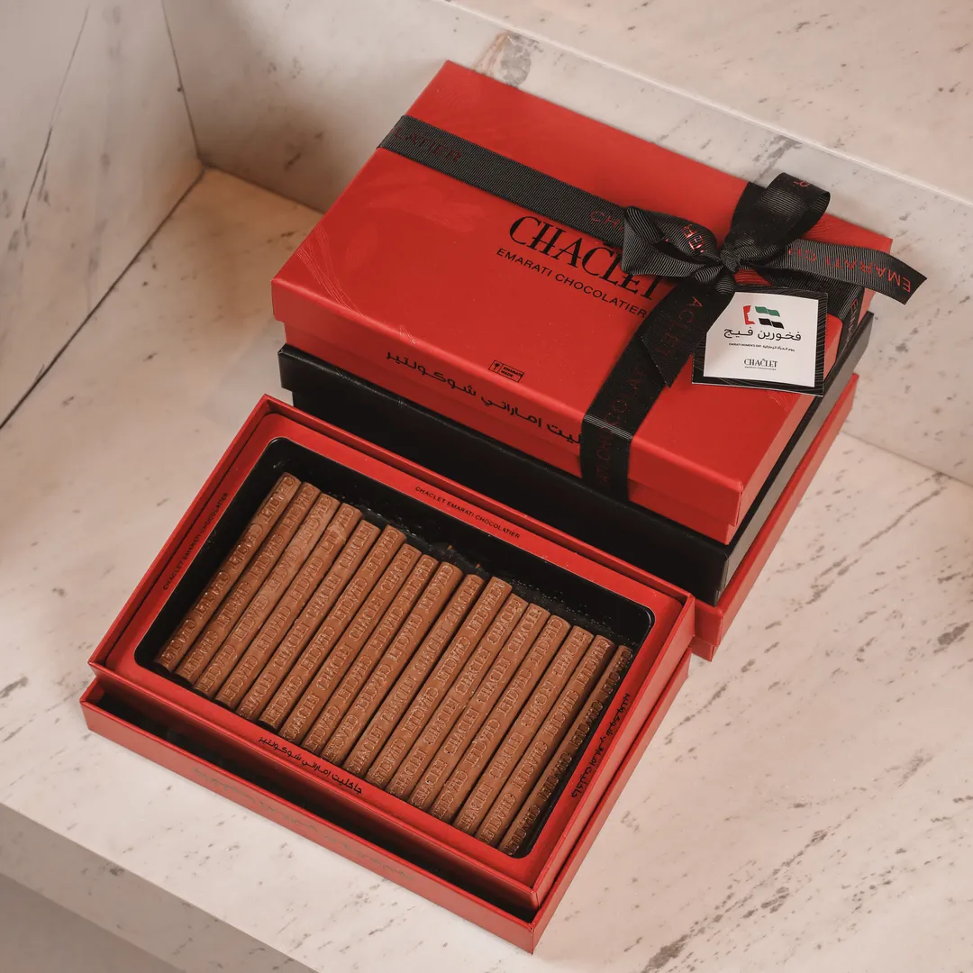 Chaclet sticks box - Emirati women's day