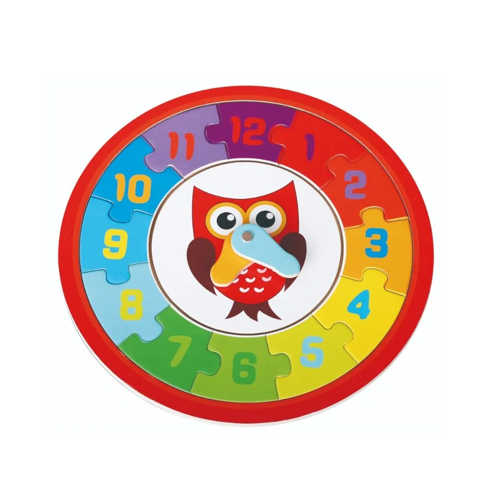 Owl Clock Puzzle