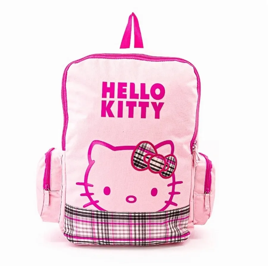 Hello Kitty Large Backpack With Side Pockets