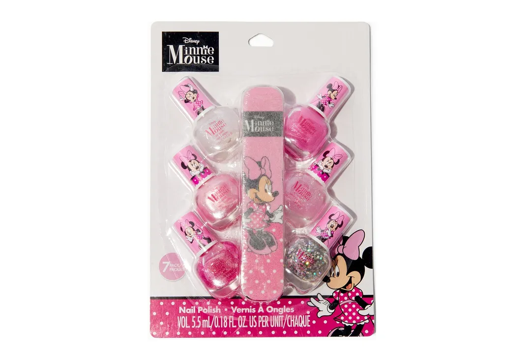 Minnie Mouse Nail Polish Set 7 PCS
