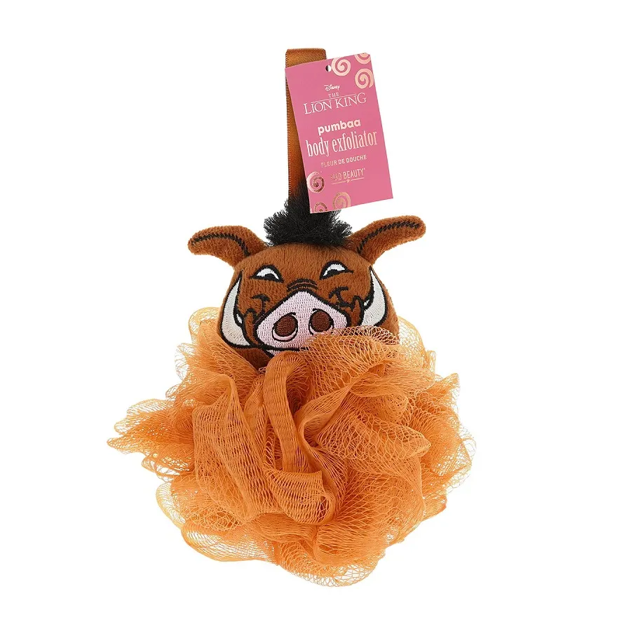 Lion King Body Puff Shower Sponge - Pumbaa