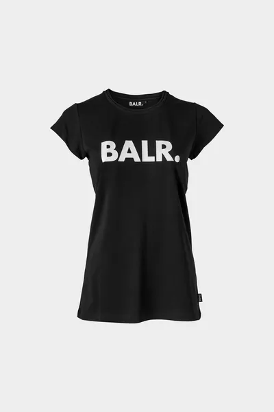 BALR WOMEN BRAND T-SHIRT BLACK