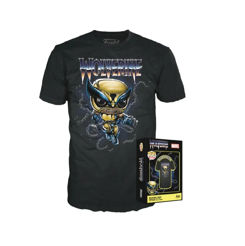 Funko Wolverine Boxed T-Shirt - Black