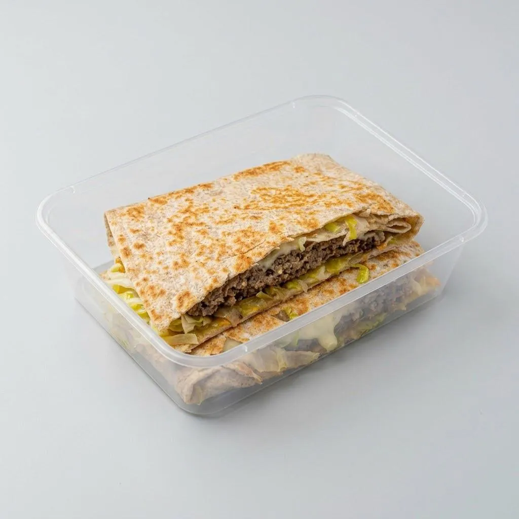 Cheese Burger Wrap