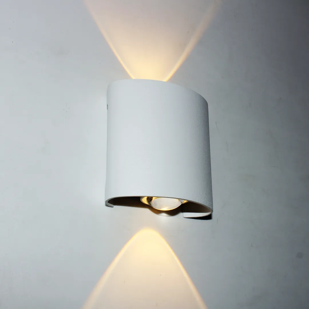 CLEVER LED Wall Lamp WHITE OUT 78x80x35mm