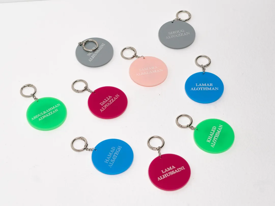 Alphabet Name Tag