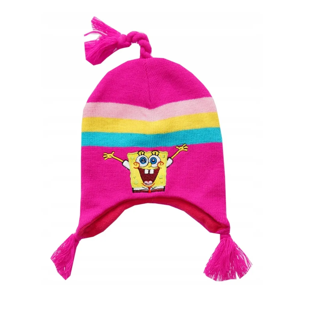 Spongebob Kids Warm Hat - Age 3-8 Years