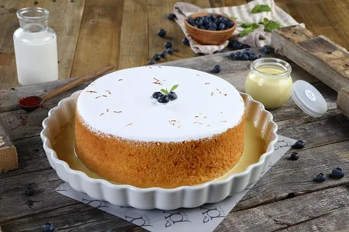 Safron Milk Cake