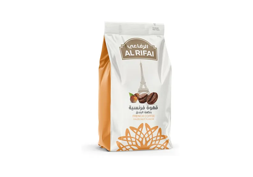 Alrifai French Coffee Powder with Hazelnut Flavor 250g