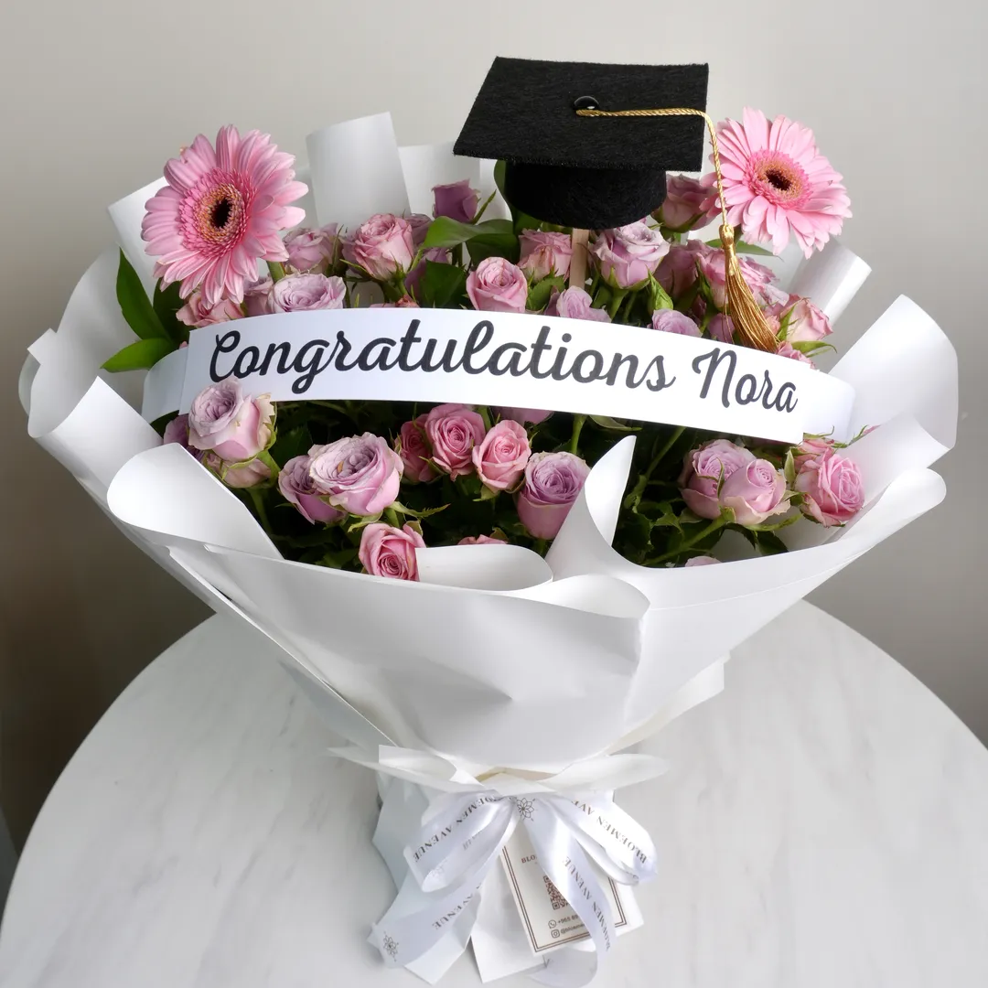 Graduation Pink Bouquet
