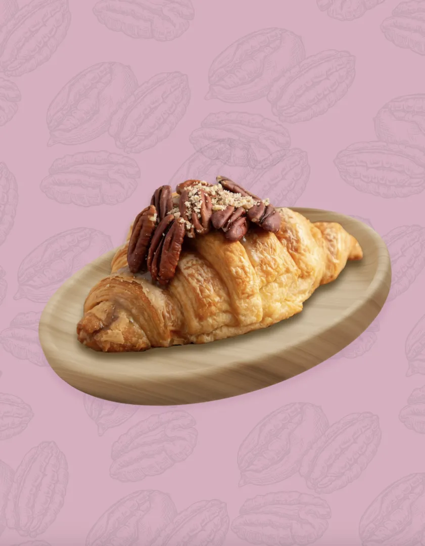 Pecan croissant