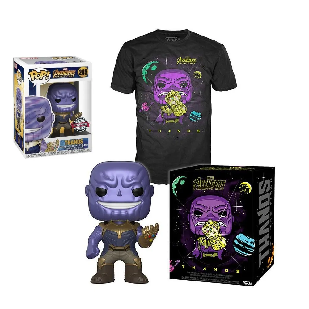 Funko POP! Special Edition Thanos Tshirt & Figure