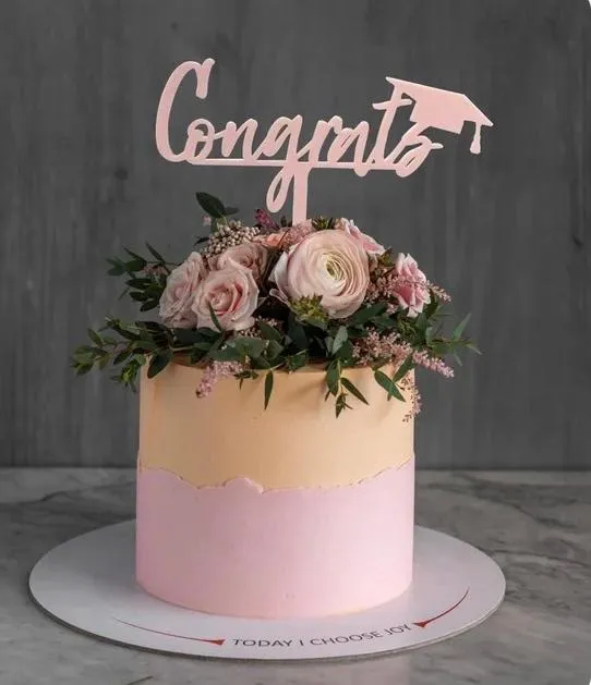 March Graduation Cake