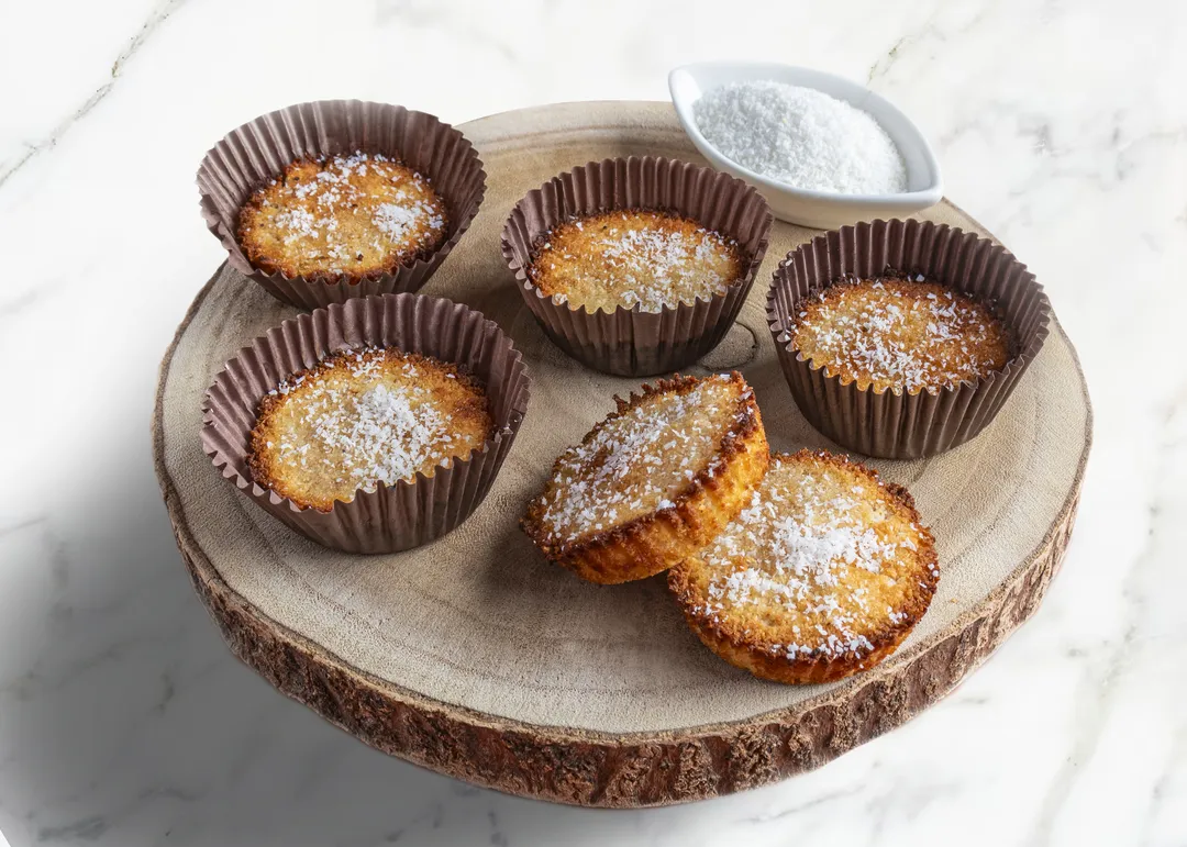 Coconut Basbousa cake