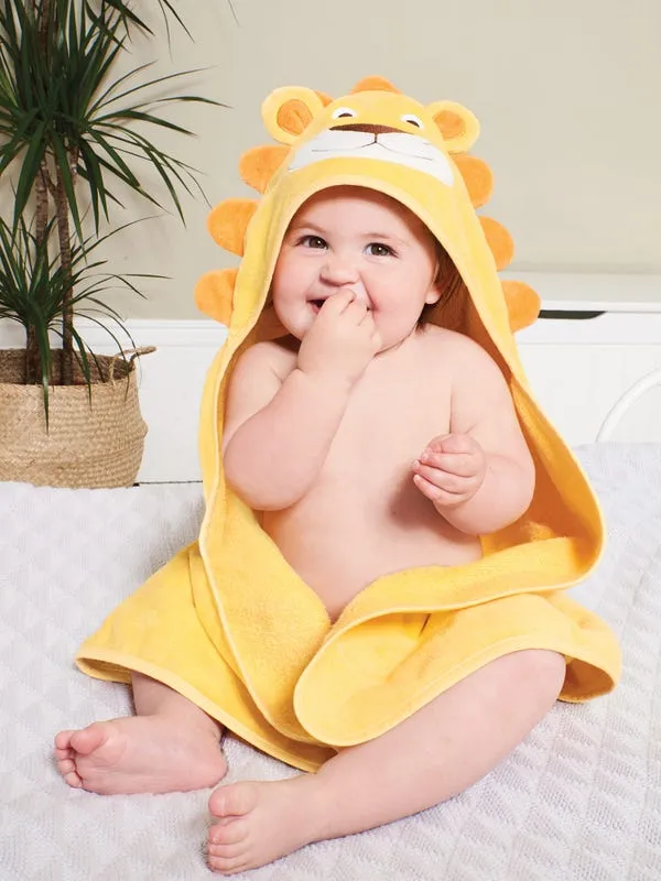 Lion Hooded Towel