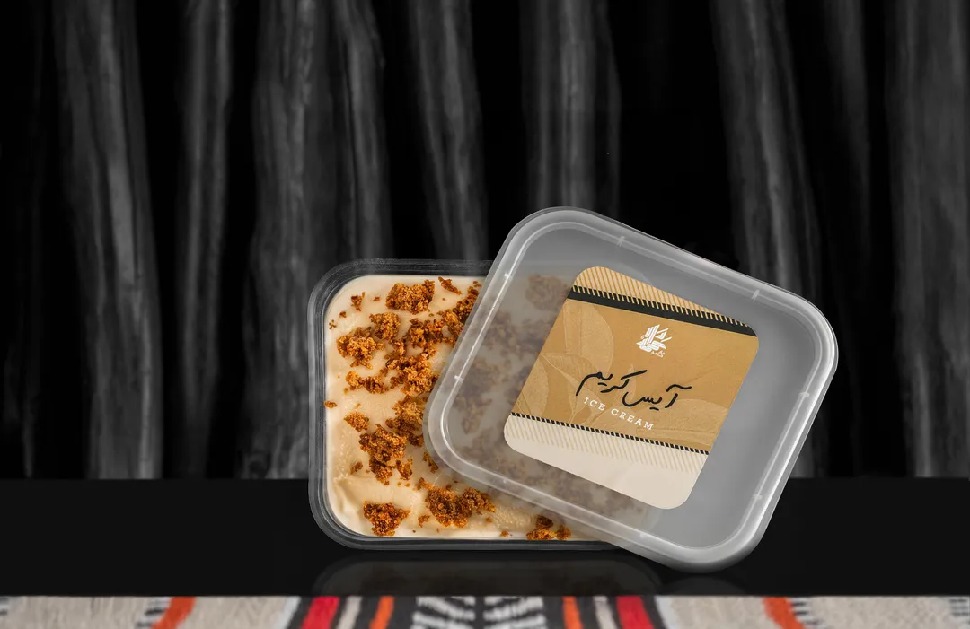 آيس كريم الكراميل