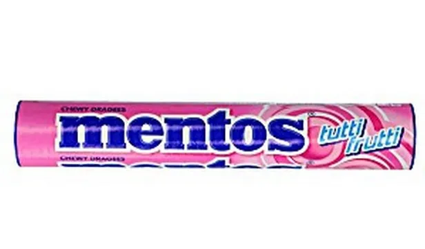 Mentos Tutti Futti 29 Roll Gm