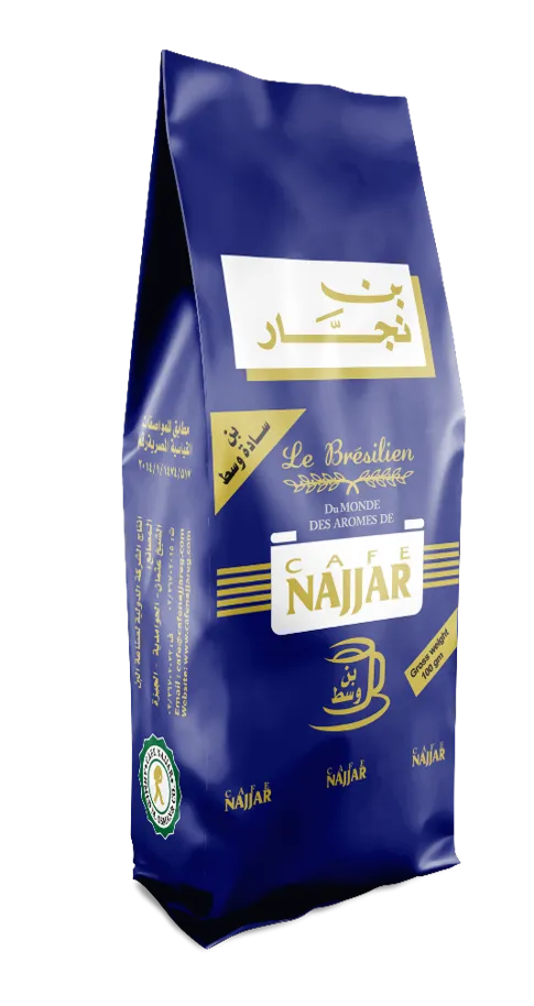 100جم برازيلى ساده وسط