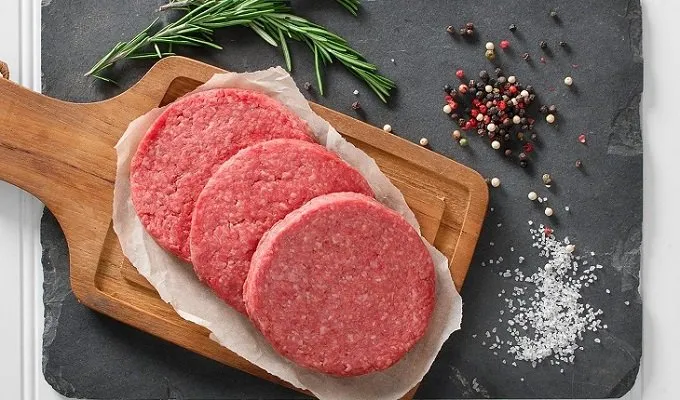 PRE-COOKING BURGER