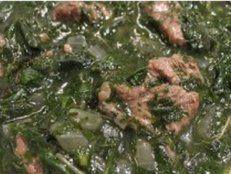 Molokhia with Meat