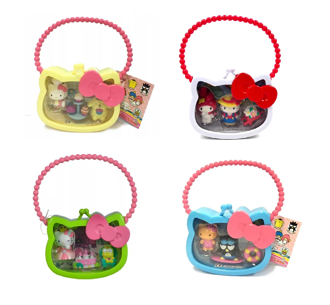 Hello Kitty Collectible Figures In Case - Available 4 Designs