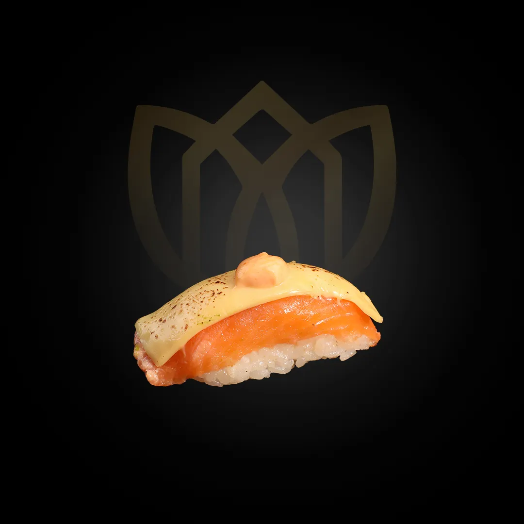 NIGIRI SALMON CHEDDER