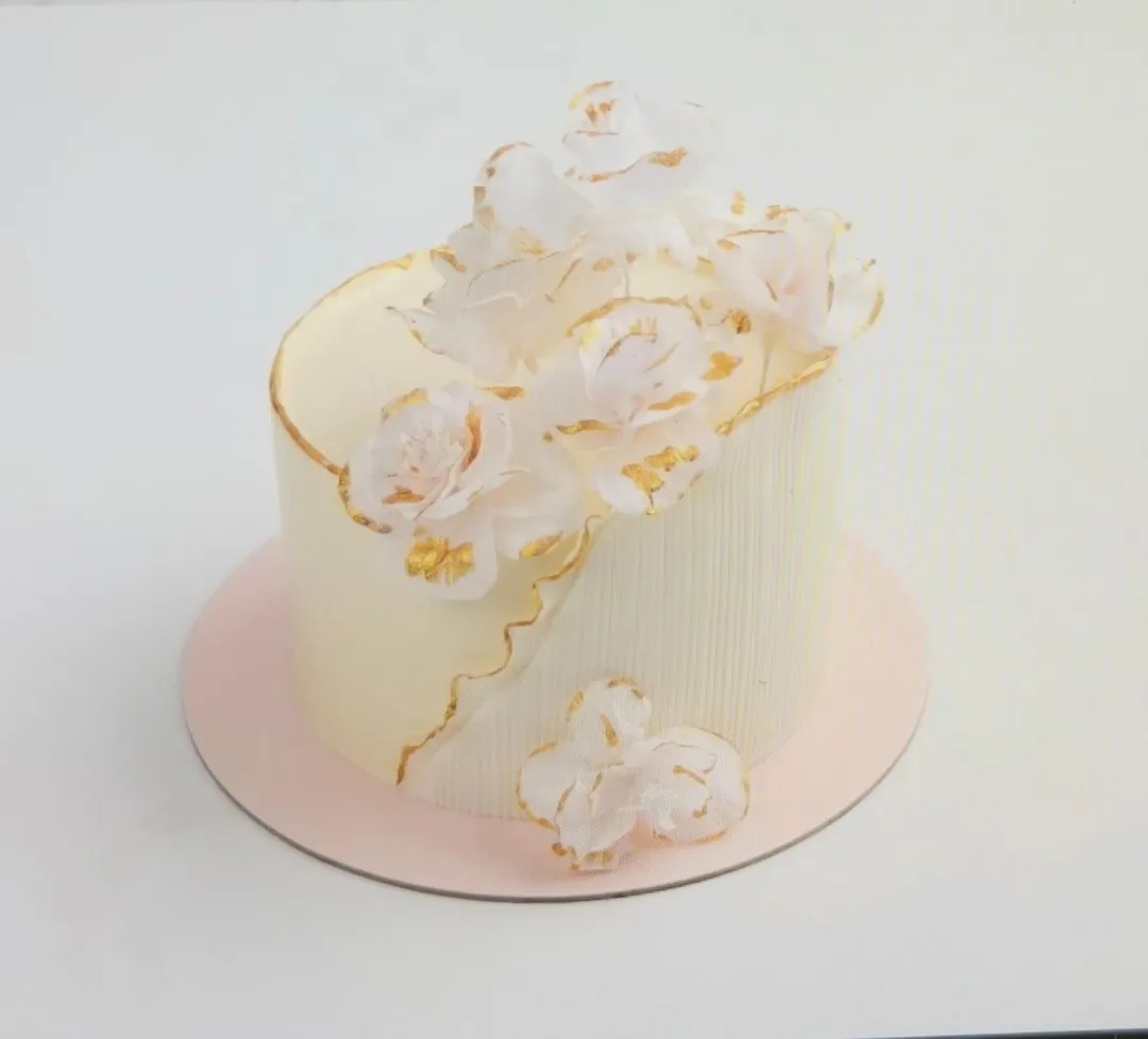 One Layer Celebration Cake