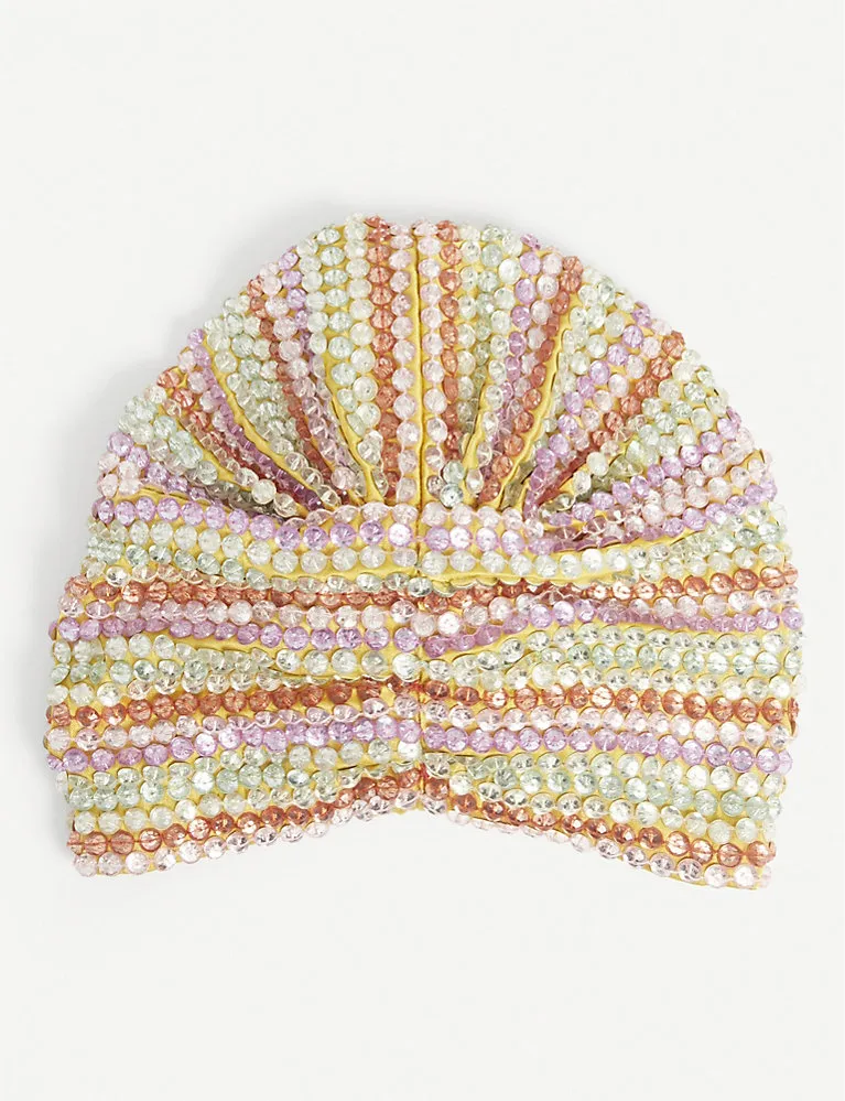 Maryjane Claverol Malibu Jewelled Turban