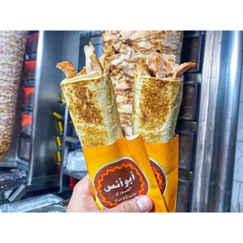 ساندوتش شاورما فراخ سورى