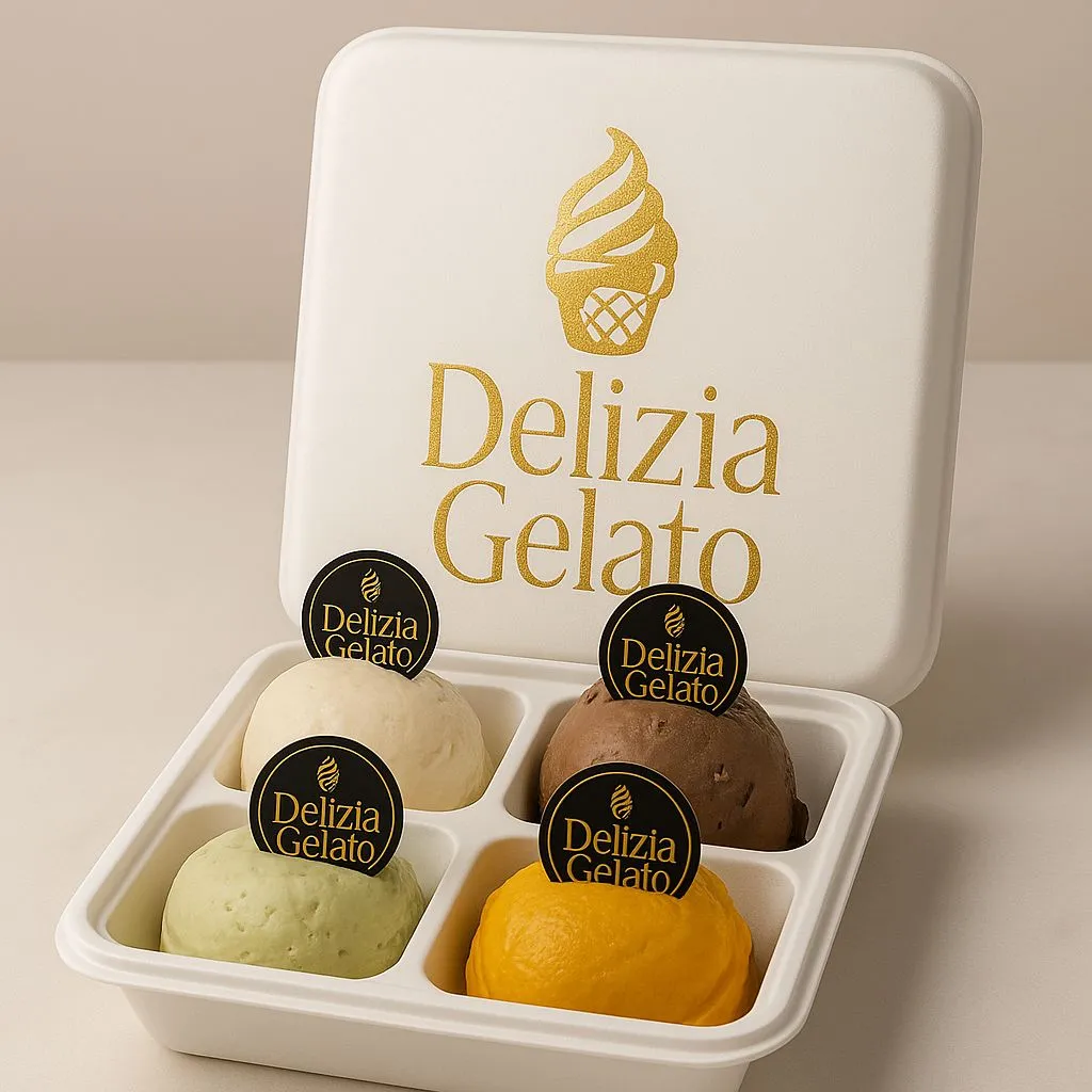 Gelato Box 4 Scoop