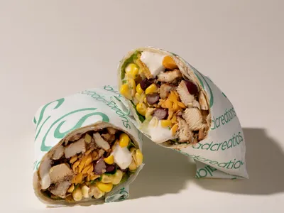 BBQ Chicken Wrap Junior