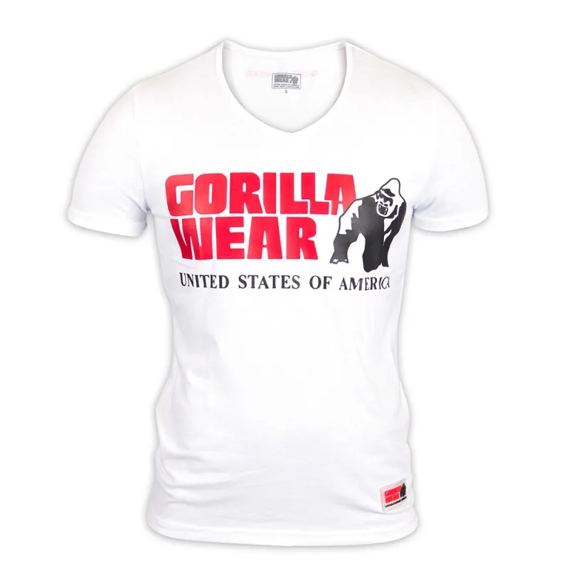Utah V-Neck T-Shirt White