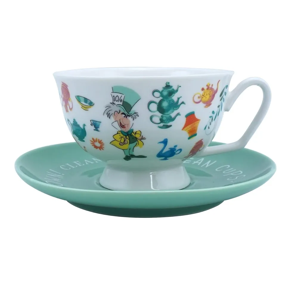 Alice in Wonderland Mug & Plate Set