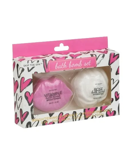 2 Bath Bombs, vitamin E & Hydrating