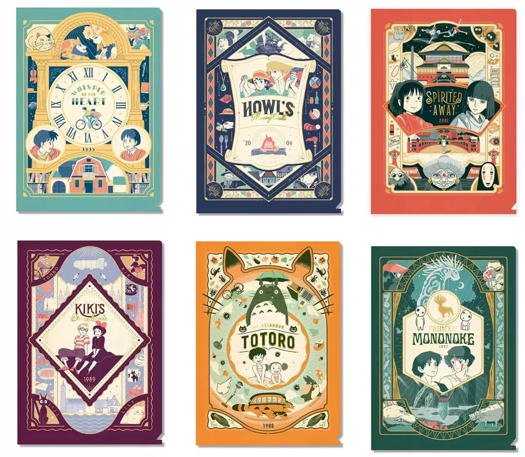 Studio Ghibli Clear Files