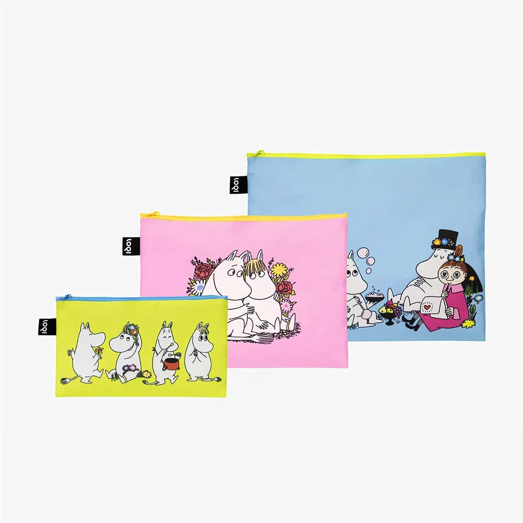 3 pouches set