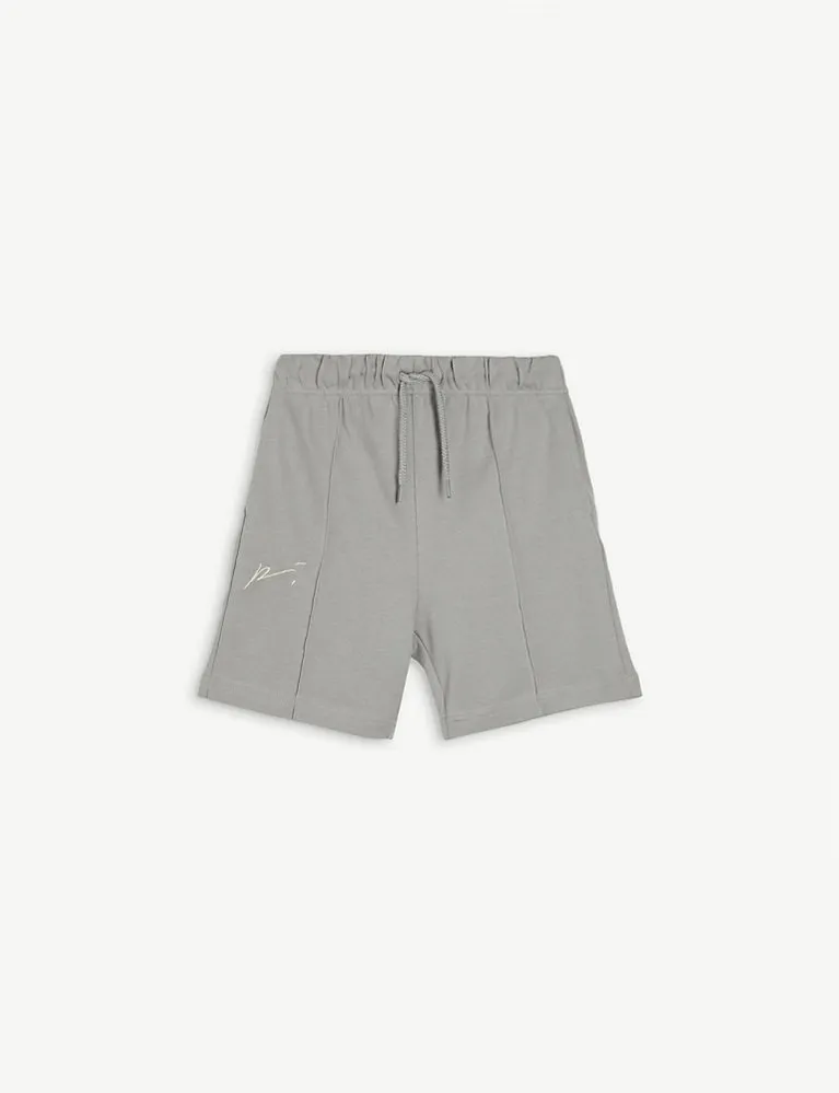 Prevu Logo-Embroidered Cotton Shorts 4-14 Years