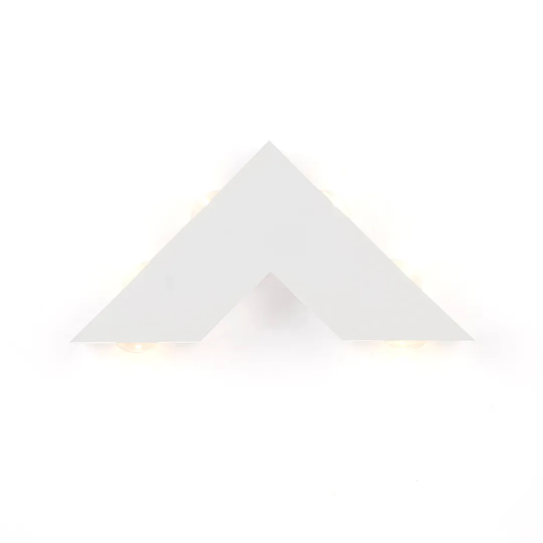 CLEVER LED Wall Lamp WHITE OUT 220x115x35mm