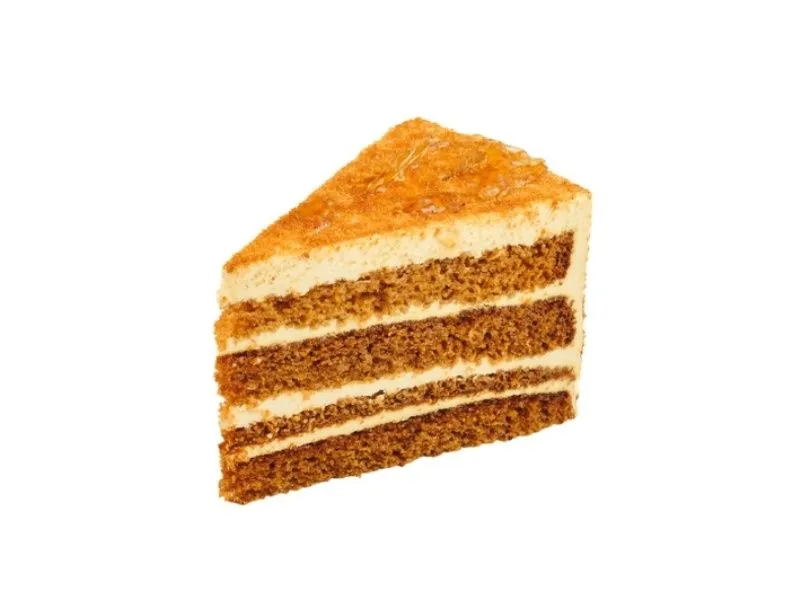 قطعة كيك بالعسل