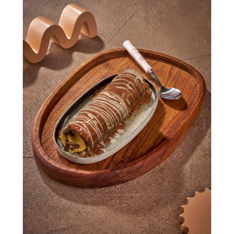 Rolled Crepe Milk Belgian Chocolate