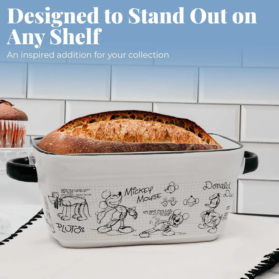 Mickey Mouse Baking Pan Ceramic Nonstick (Cake, Bread)